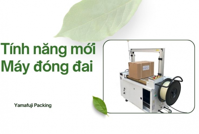 Khám phá các tính năng mới của máy đóng đai