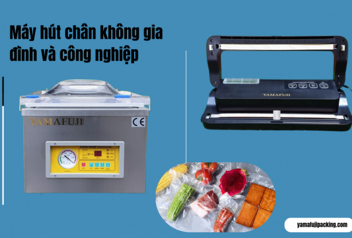 So sánh máy hút chân không gia đình và công nghiệp - Chọn loại nào?