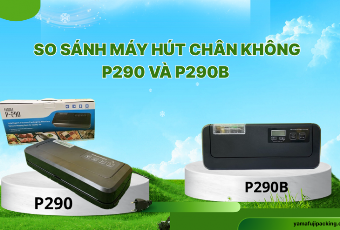 So sánh máy hút chân không P290 và P290B - Nên mua loại nào?