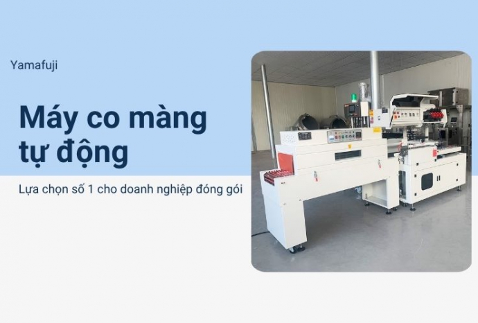 Máy co màng tự động - Lựa chọn số 1 cho doanh nghiệp đóng gói