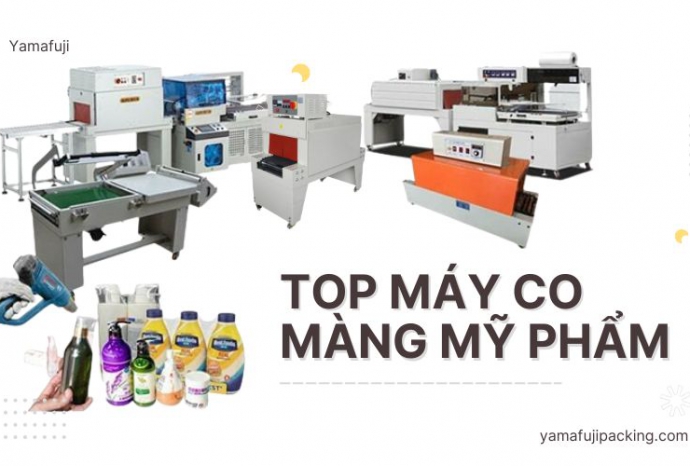 Top máy bọc màng co mỹ phẩm bán chạy nhất hiện nay