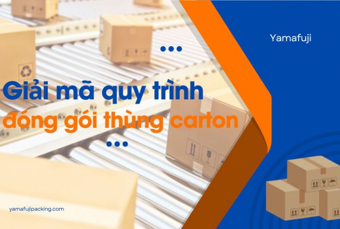 Giải mã quy trình đóng gói thùng carton đạt chuẩn