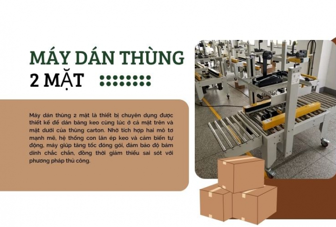Bứt tốc nhờ máy dán thùng 2 mặt – Bạn đã sẵn sàng đổi mới