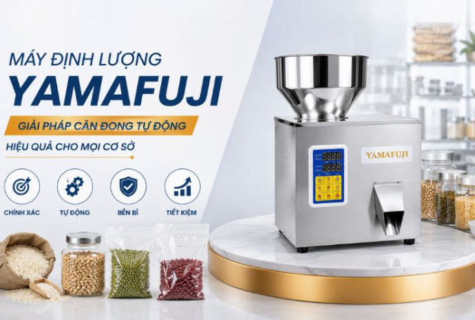 Máy định lượng Yamafuji: Giải pháp cân đong tự động hiệu quả