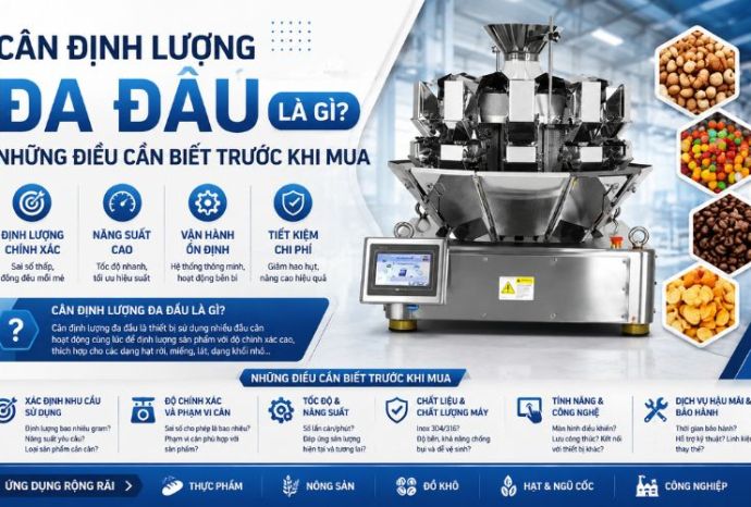 Cân định lượng đa đầu là gì? Những điều cần biết trước khi mua