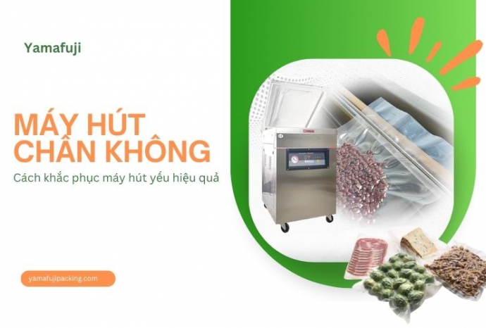 Cách khắc phục máy hút chân không hút yếu hiệu quả