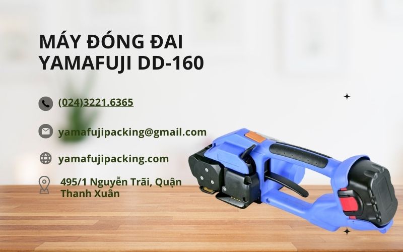 Lợi ích khi sử dụng máy đóng đai Yamafuji DD160