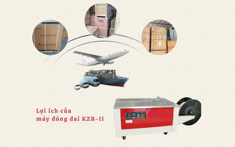 Lợi ích khi sử dụng máy đóng đai Yamafuji KZB-II