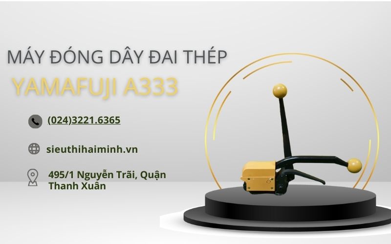 Máy đóng dây đai thép Yamafuji A333