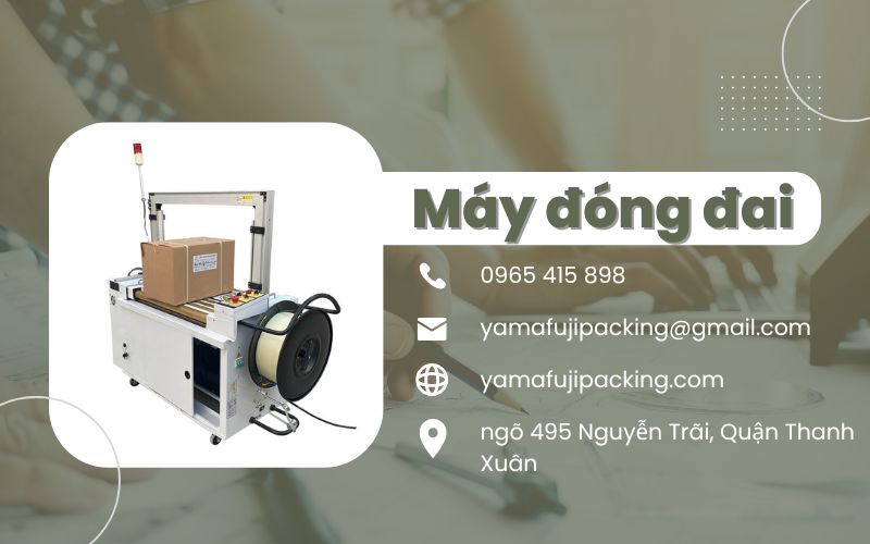 Tiêu chí quan trọng khi mua máy đóng đai