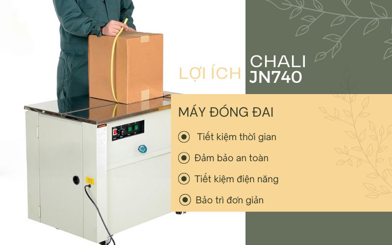 Lợi ích khi sử dụng máy đóng đai model JN-740