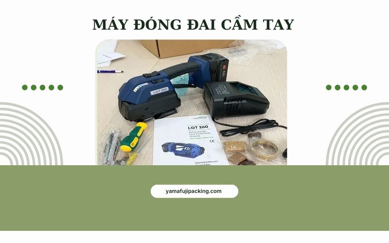 Lợi ích của máy đóng đai cầm tay trong ngành công nghiệp