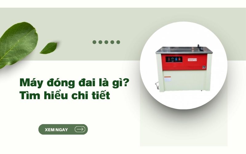 Máy đóng đai là gì? Tìm hiểu chi tiết