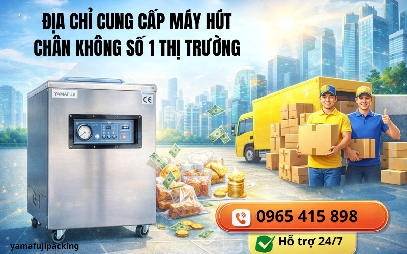 Địa chỉ cung cấp máy hút chân không số 1 thị trường