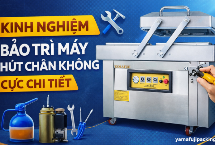 Kinh nghiệm bảo trì máy hút chân không cực chi tiết