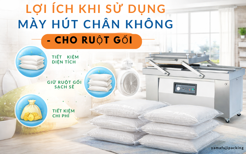 Lợi ích khi sử dụng máy hút chân không cho ruột gối