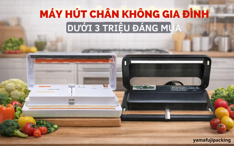 Top 3 máy hút chân không gia đình dưới 3 triệu đáng mua nhất