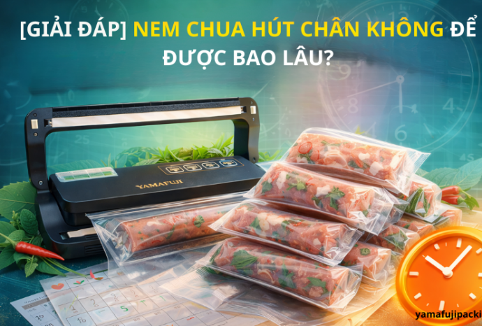 [Giải đáp] Nem chua hút chân không để được bao lâu?