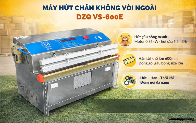 Máy hút chân không vòi ngoài DZQ VS-600E
