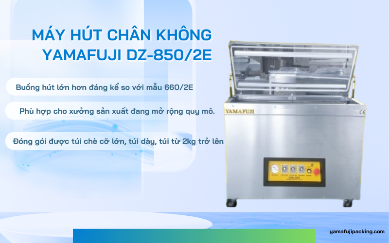 Máy hút chân không Yamafuji DZ-850/2E