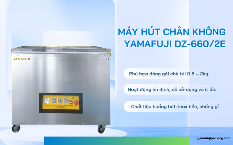 Máy hút chân không Yamafuji DZ-660/2E