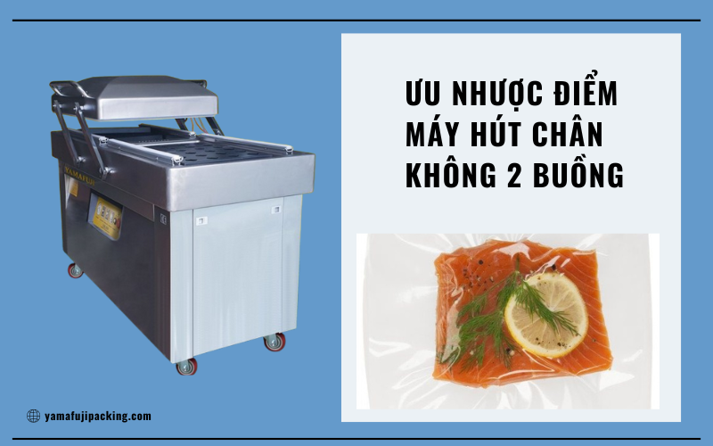 Ưu điểm máy đóng gói hút chân không 2 buồng
