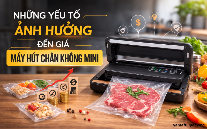 Những yếu tố ảnh hưởng đến giá máy hút chân không mini