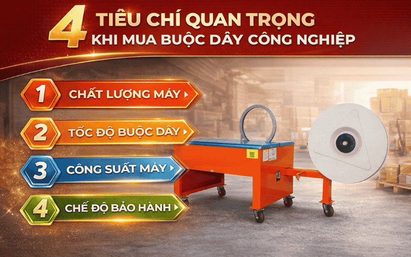 4 Tiêu Chí Quan Trọng Khi Mua Buộc Dây Công Nghiệp