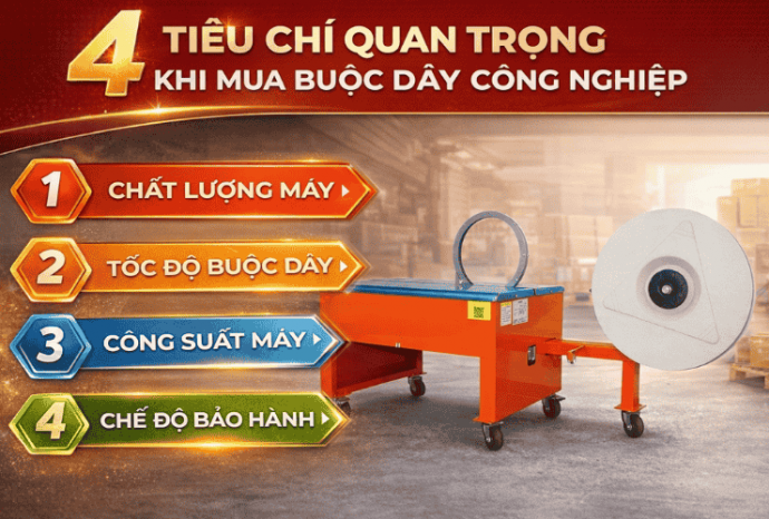4 Tiêu Chí Quan Trọng Khi Mua Buộc Dây Công Nghiệp