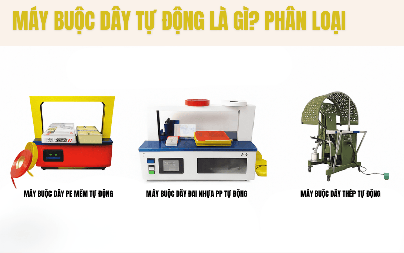 Phân loại máy buộc dây 