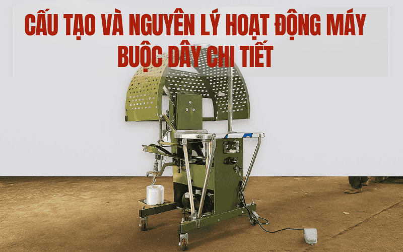 Cấu Tạo Và Cách Động Máy Buộc Dây Chi Tiết