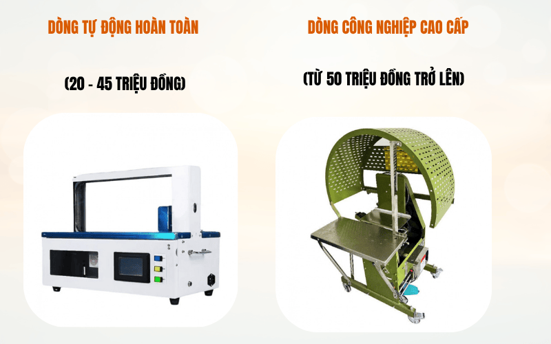 Các mức giá phổ biến của máy buộc dây hiện nay