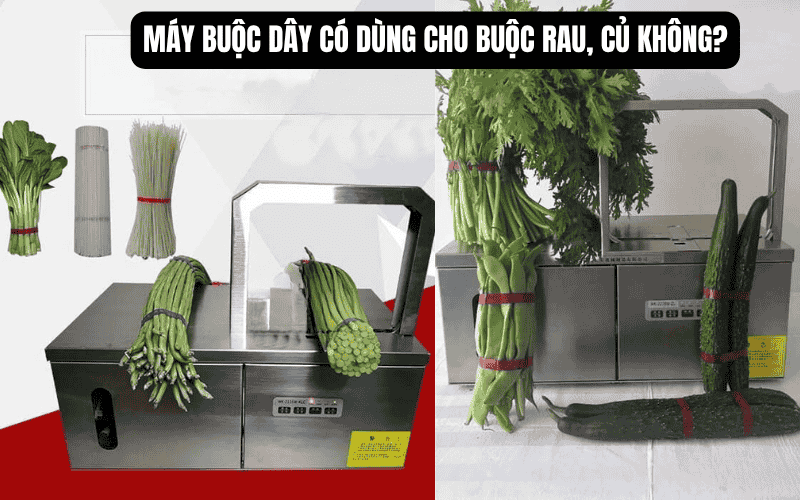 Máy Buộc Dây Có Dùng Cho Buộc Rau, Củ Không?