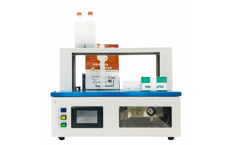 Máy buộc dây mềm hàng hóa KJ-2047
