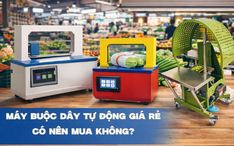 Máy buộc dây tự động giá rẻ có nên mua không