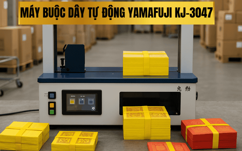 Máy buộc dây tự động Yamafuji KJ-3047