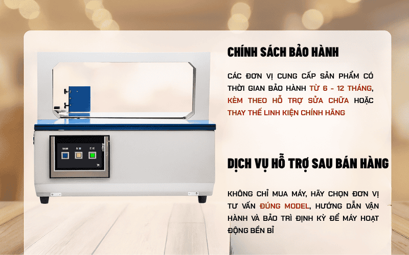 Tiêu chí lựa chọn địa chỉ bán máy cột dây uy tín
