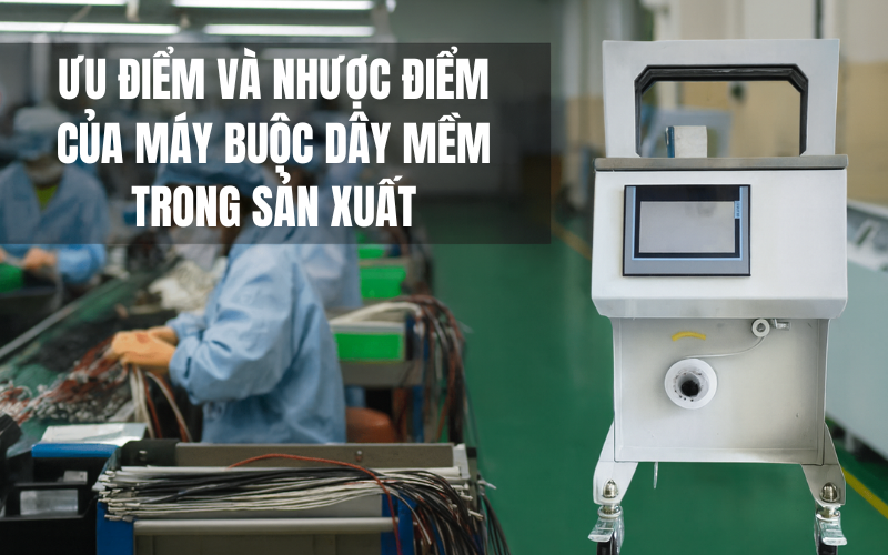 Ưu Điểm Và Nhược Điểm Của Máy Buộc Dây Mềm Trong Sản Xuất