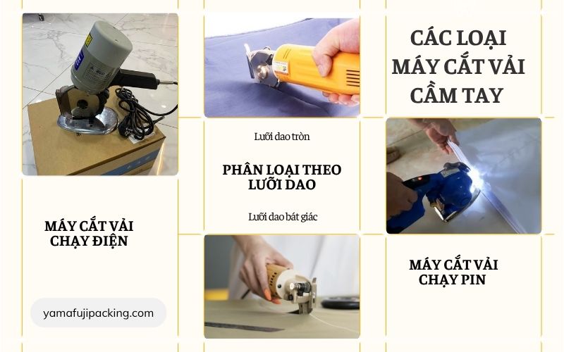 Các loại máy cắt vai cầm tay 