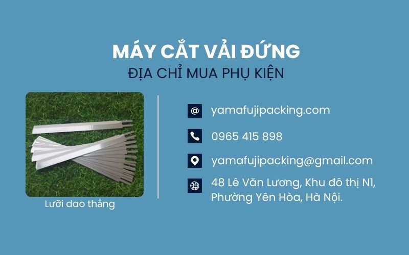 Địa chỉ mua phụ kiện máy cắt vải đứng