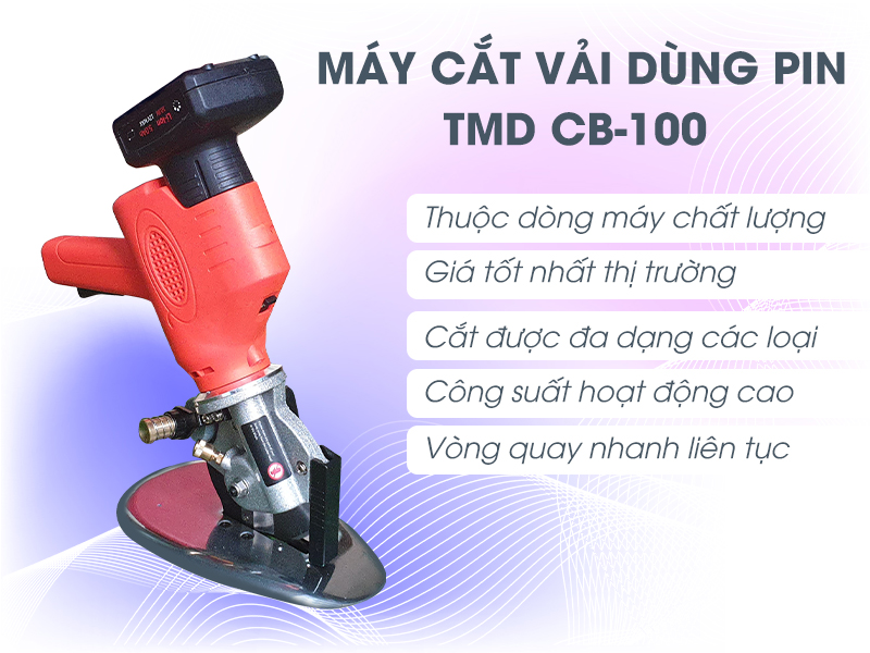 Giới thiệu máy cắt vải CB-100