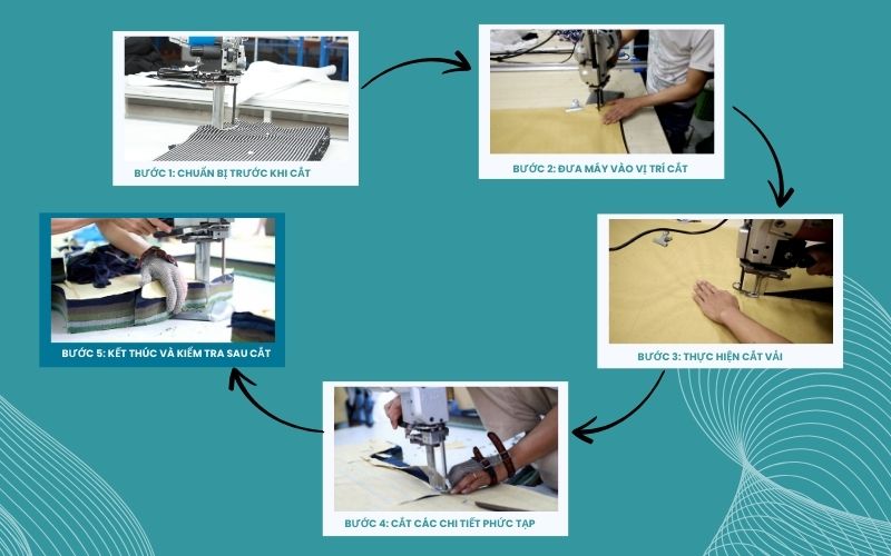 Hướng dẫn sử dụng máy cắt vải đứng đúng kĩ thuật 