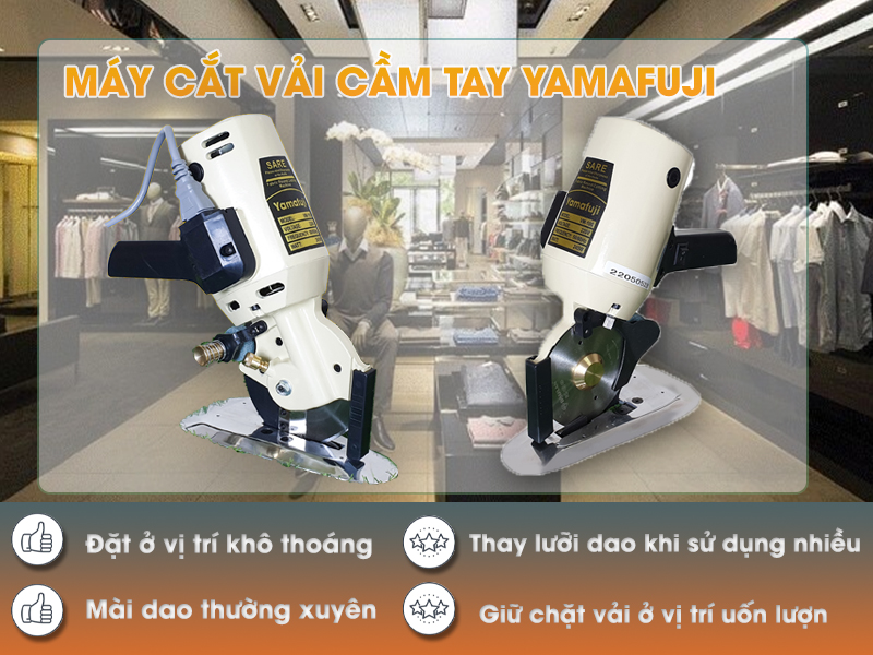 Lưu ý khi sử dụng máy Yamafuji VM-100