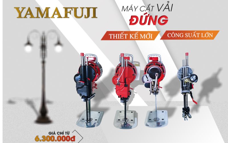 Máy cắt vải điện tử Yamafuji VMK8-10 (1600W động cơ servo)