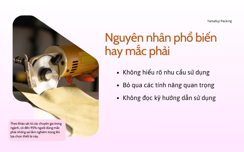 Nguyên nhân phổ biến hay mắc phải 
