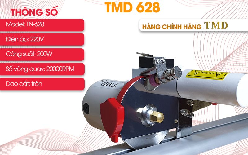 Thông số kỹ thuật máy cắt vải TMD TN-628
