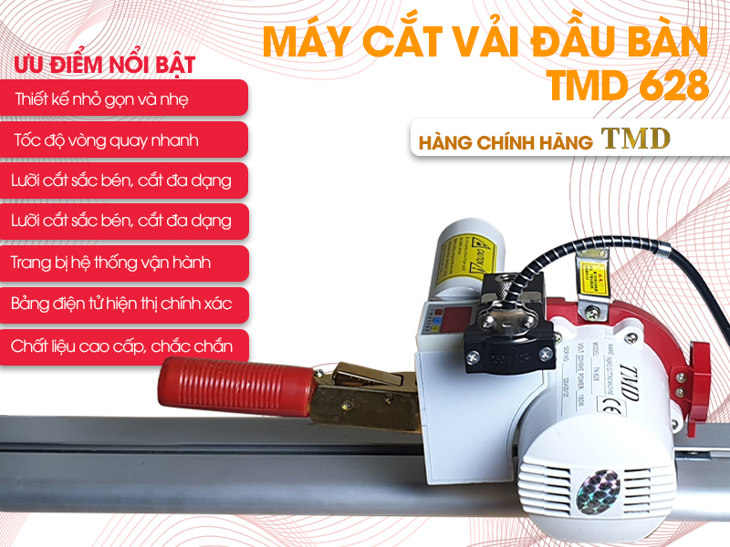 Ửu điểm nổi bật của máy cắt vải Yamafuji TN-628