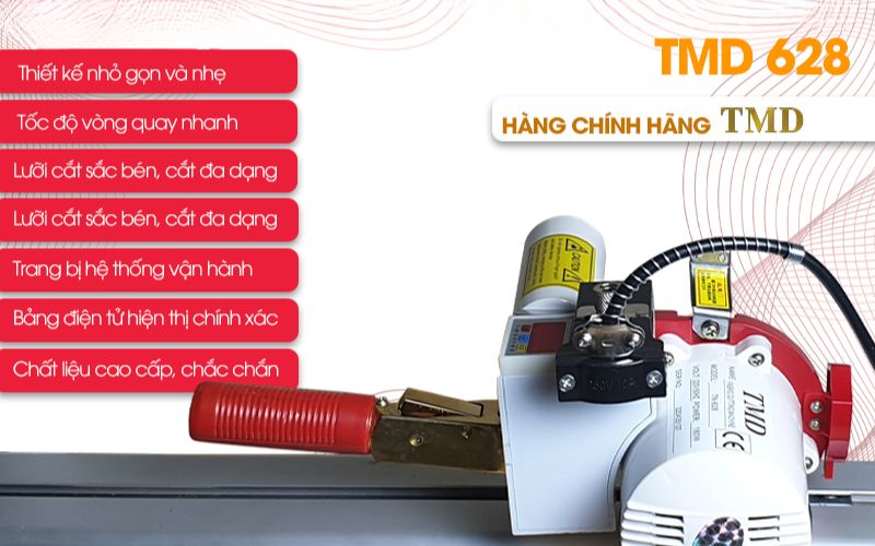 Ưu điểm vượt trội của máy cắt vải đầu bàn TMD TN-628 