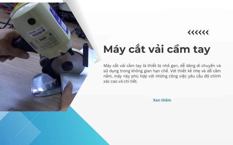Máy cắt vải cầm tay