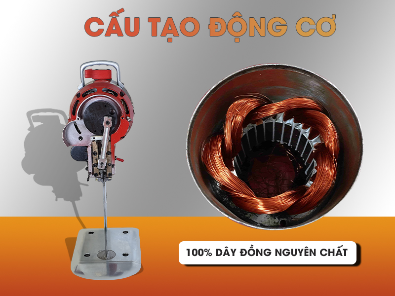 Động cơ máy cắt vải đứng